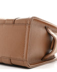 Grained Calfskin Small The Tote Bag Argan Oil