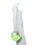 Calfskin Mini Double Knot Bag Pistachio