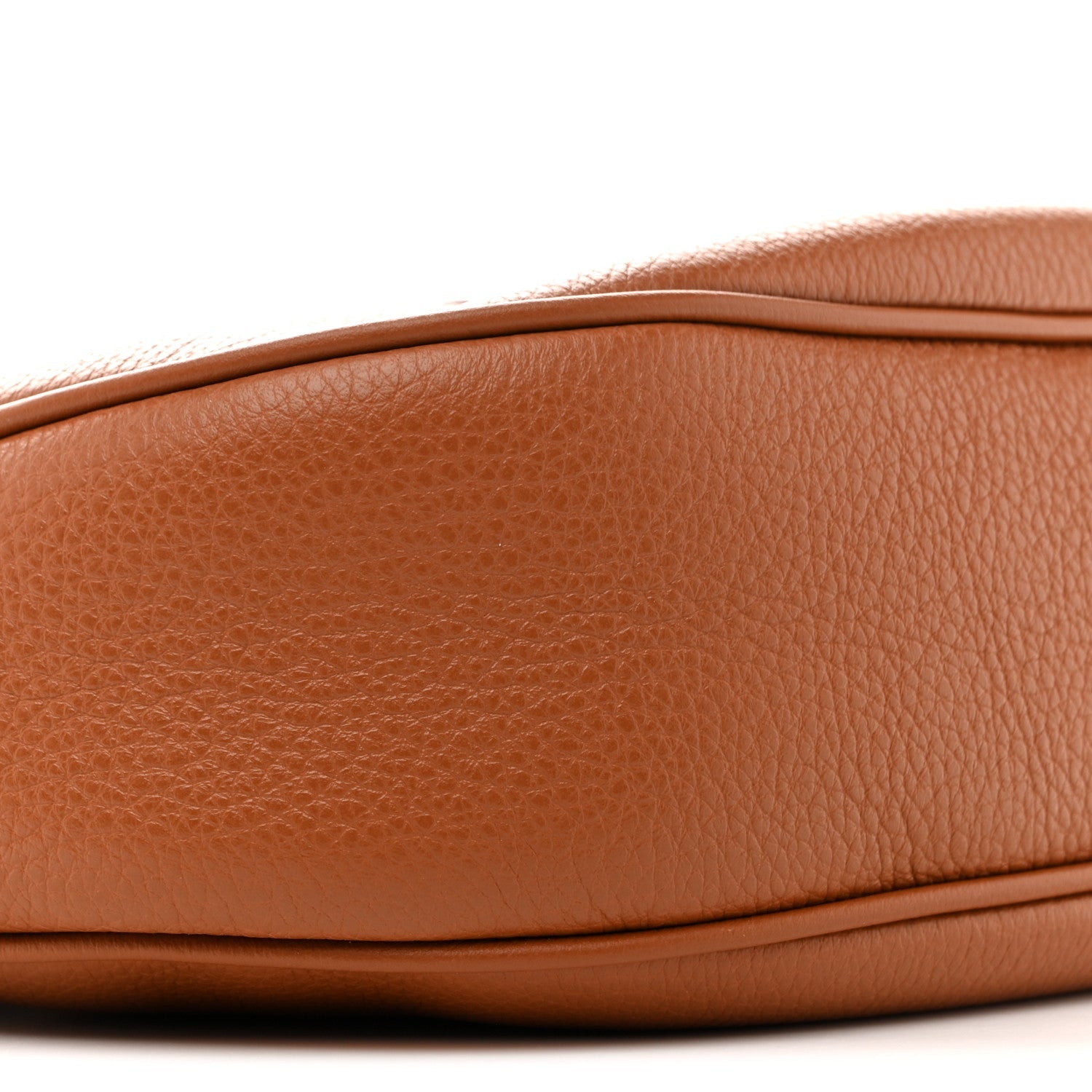 Supple Calfskin Small Triomphe Heloise Shoulder Bag Tan