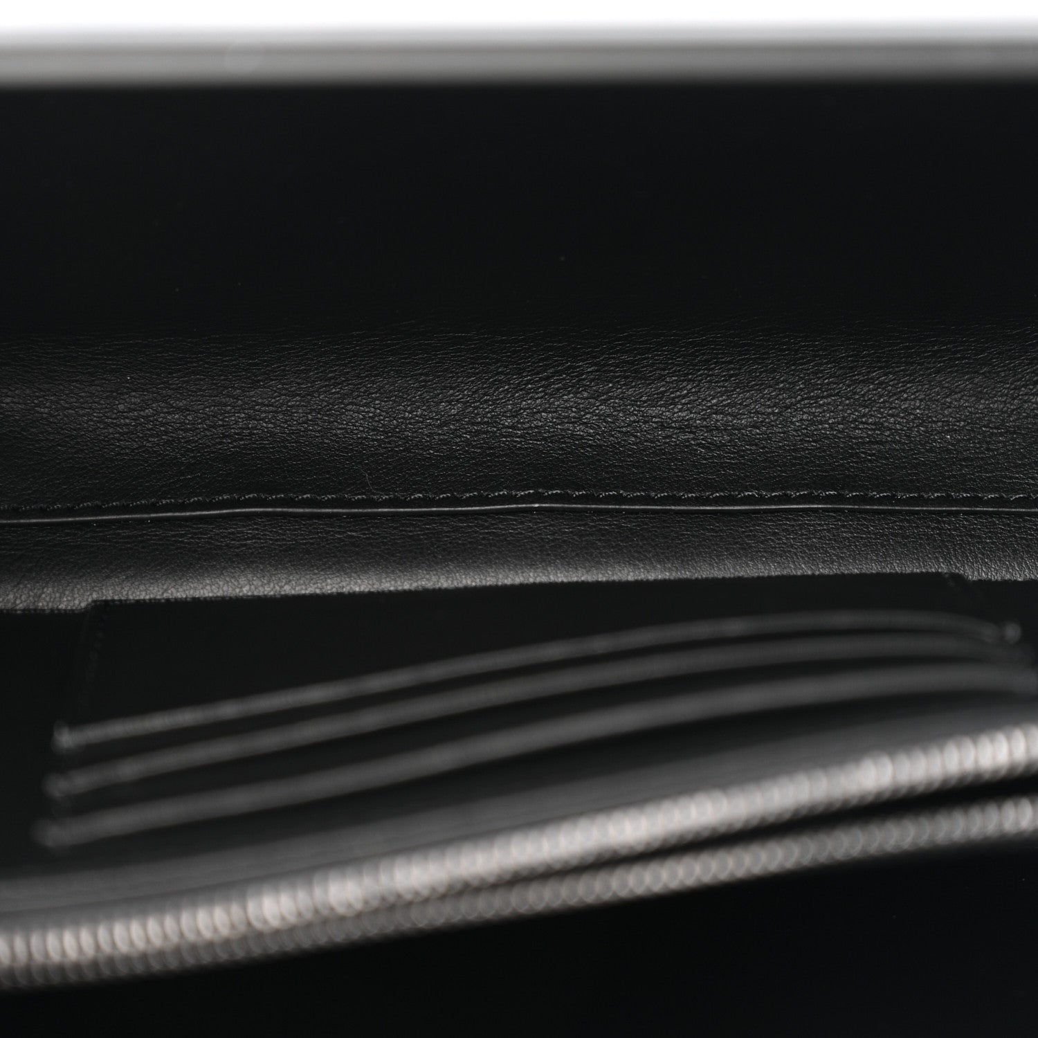 Matte Aluminum Personal Cross-Body Bag Black