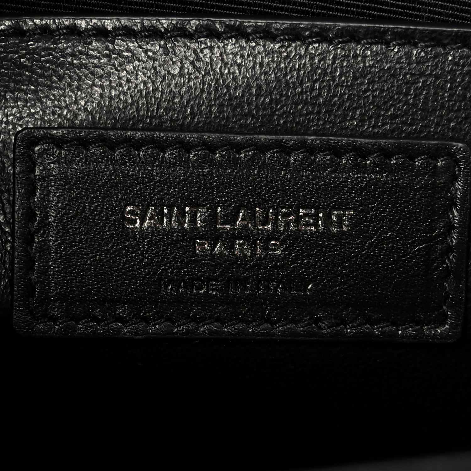 Grain De Poudre Small Classic Monogram Monochrome Kate Satchel Black