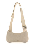 Grosgrain Le Bisou Crossbody Greige
