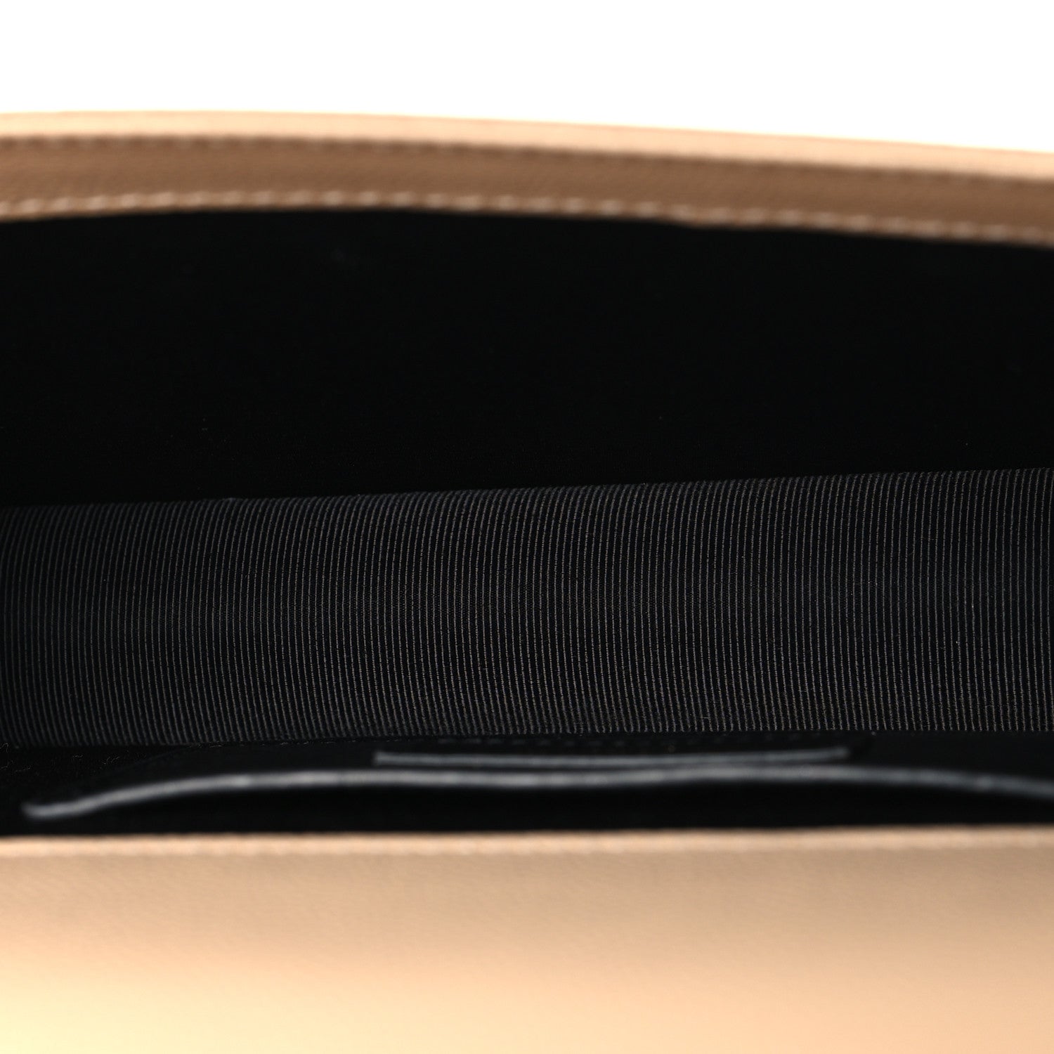 Grain De Poudre Classic Kate Monogram Clutch Nude Powder