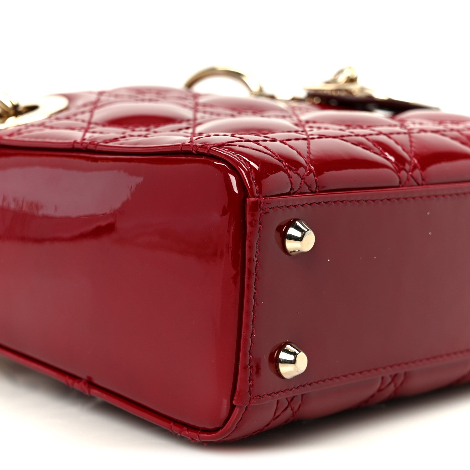 Patent Cannage Mini Lady D1OR Red