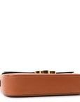 Natural Calfskin Triomphe Shoulder Bag Tan