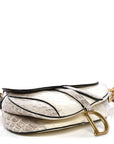 Niloticus Crocodile Himalaya Saddle Bag Latte