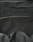 Nylon Intrecciato Padded Tech Maxi Cassette Bag Black