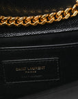 Grain De Poudre Small Monogram Kate Satchel Black