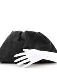 Smooth Butter Calf The Pouch Oversized Clutch Black