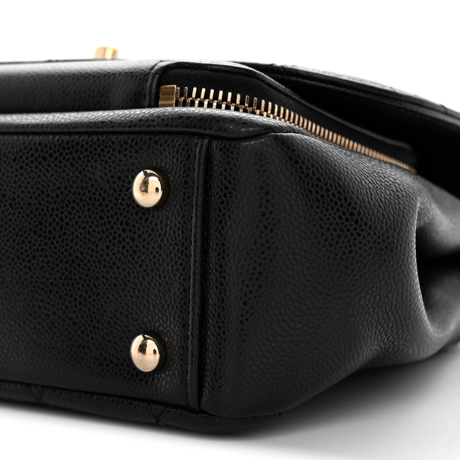 Caviar Quilted Medium Business Affinity Flap Black