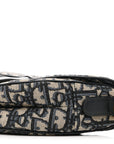 Oblique Saddle Bag Blue