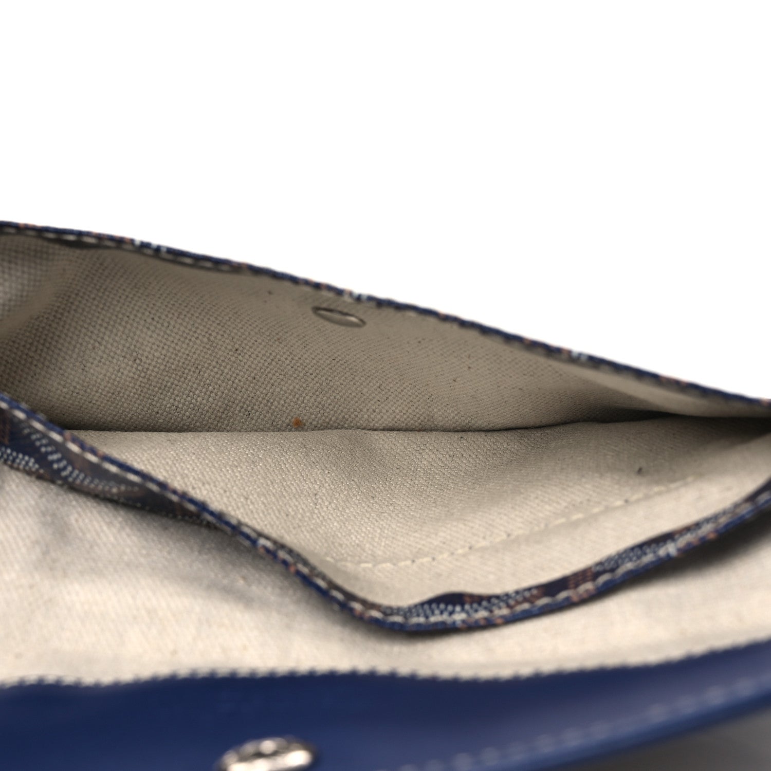 Goyardine Pouch Navy