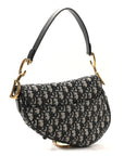 Oblique Saddle Bag Blue