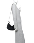 Tessuto Nylon Saffiano Re-Edition 2006 Shoulder Bag Black