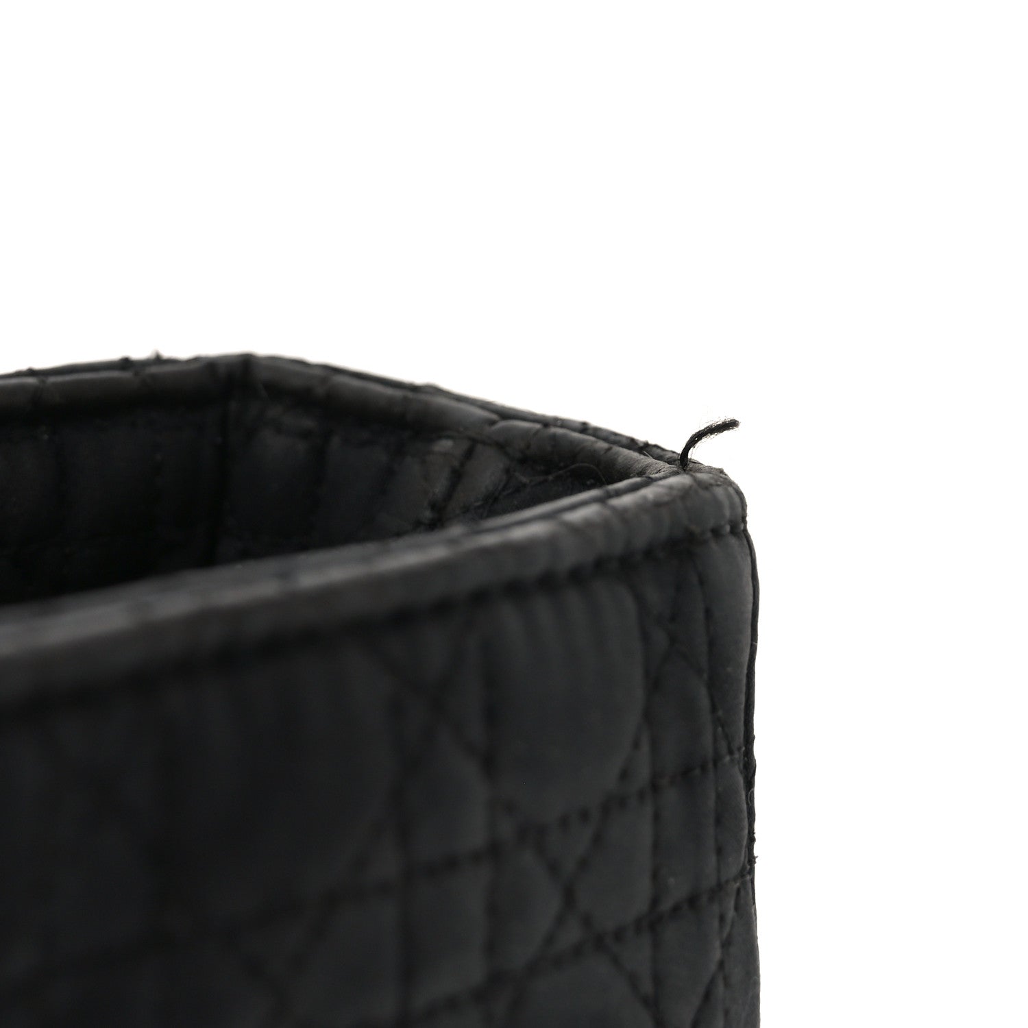 Nylon Cannage Large Lady D1OR Black