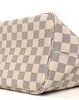Damier Azur Neo Neverfull MM Rose Ballerine