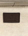 GG Supreme Monogram Web Medium Savoy Trolley Beige Ebony