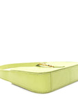 Calfskin Lizard Embossed Le 5 A 7 Mini Hobo Dull Lime