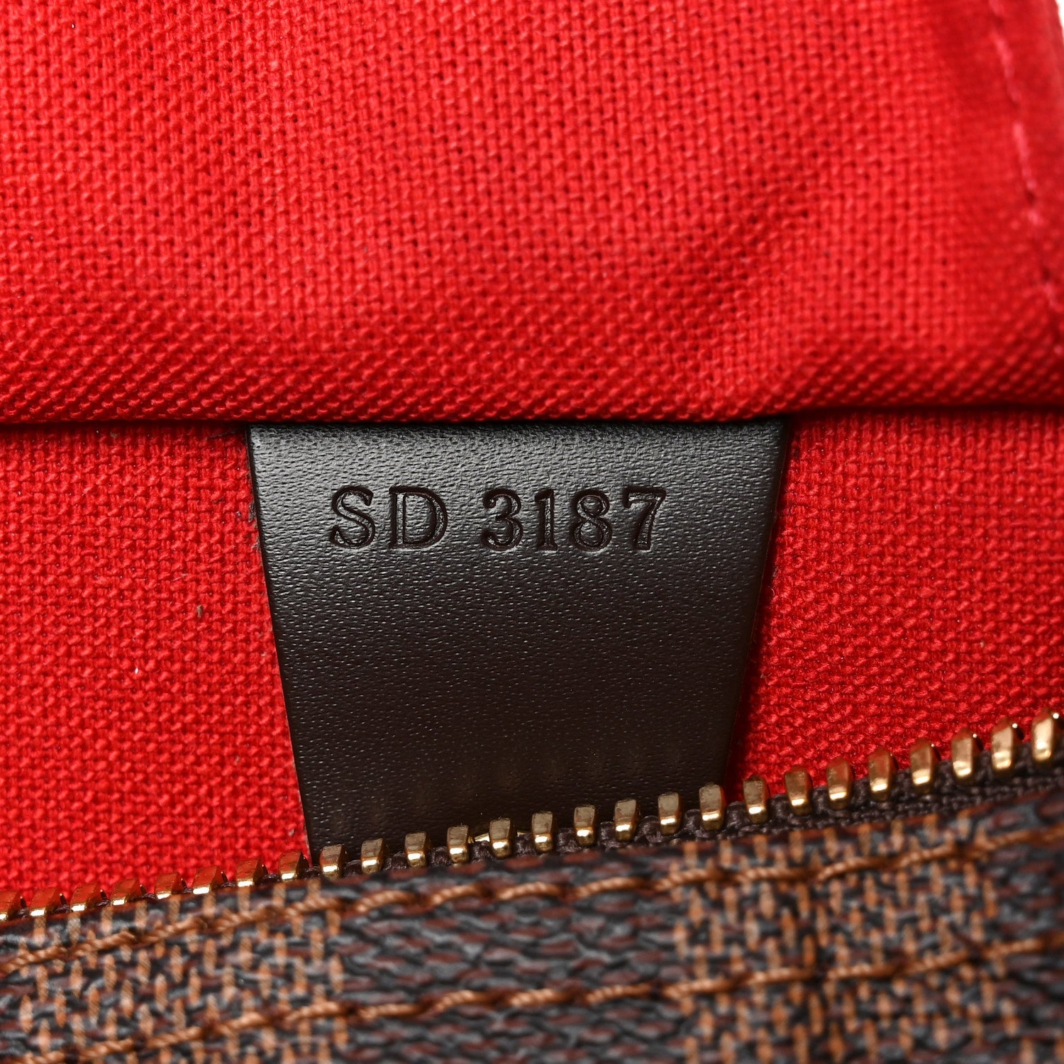 Damier Ebene Speedy Bandouliere 25