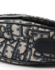 Oblique Saddle Bag Blue
