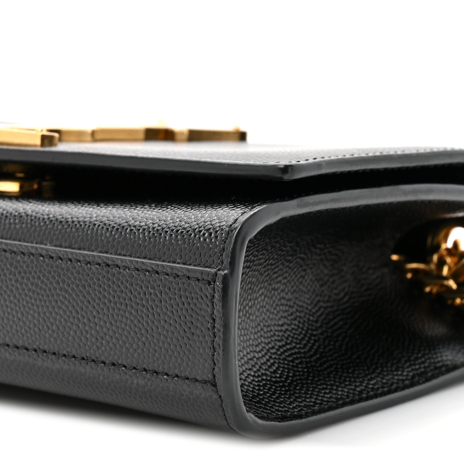 Grain De Poudre Small Monogram Kate Satchel Black