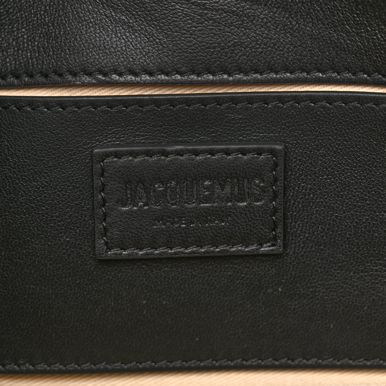 Padded Lambskin Le Bambimou Black