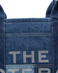 Denim Canvas Large The Tote Bag Blue