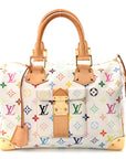 Monogram Multicolor Speedy 30 White