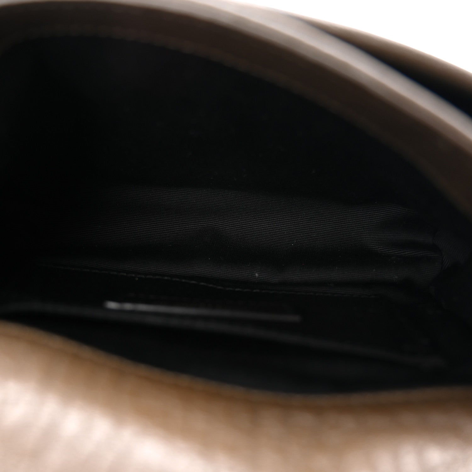 Grained Lambskin Monogram Mini Niki Chain Satchel Dark Cork