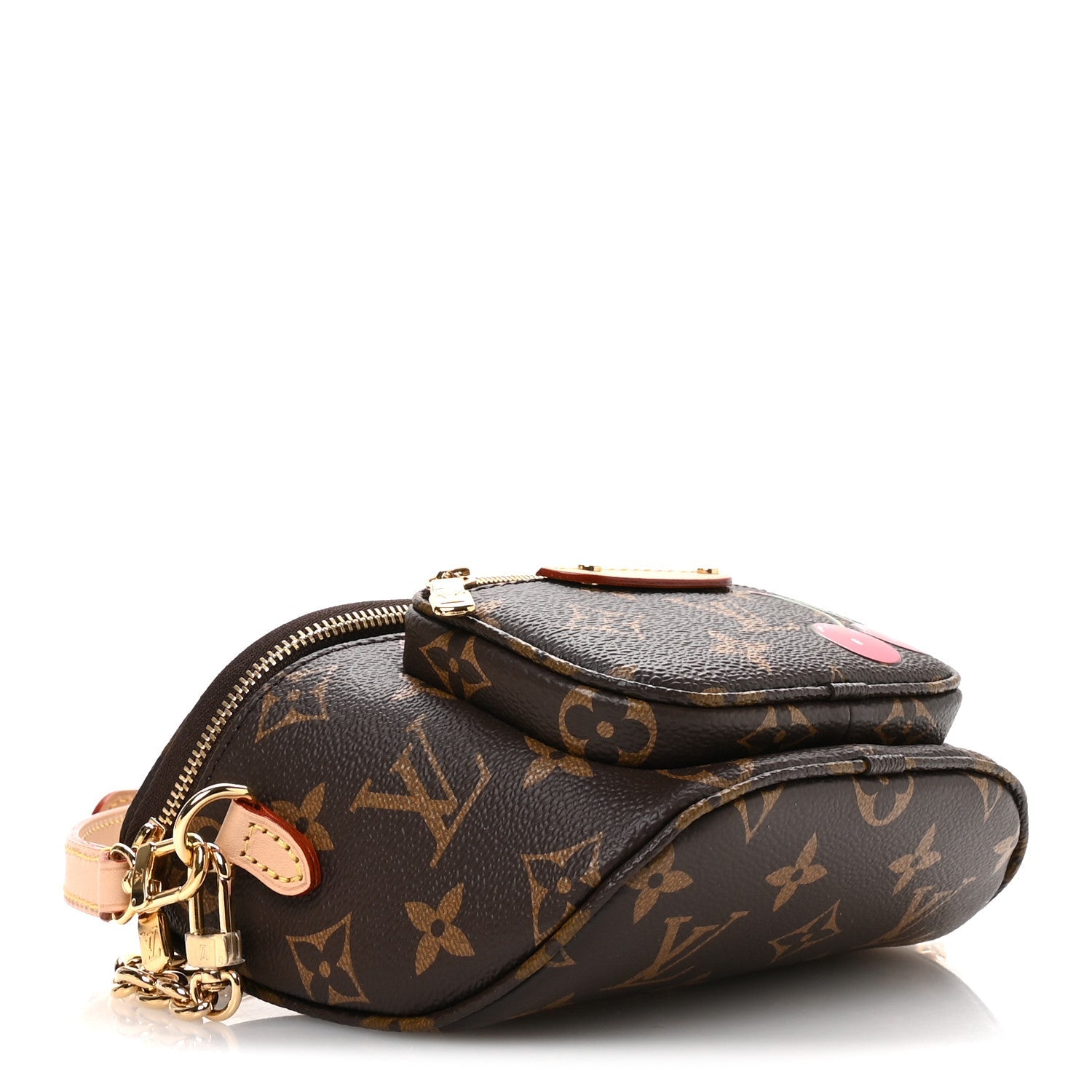 LV X TM Monogram Cerises Mini Bumbag