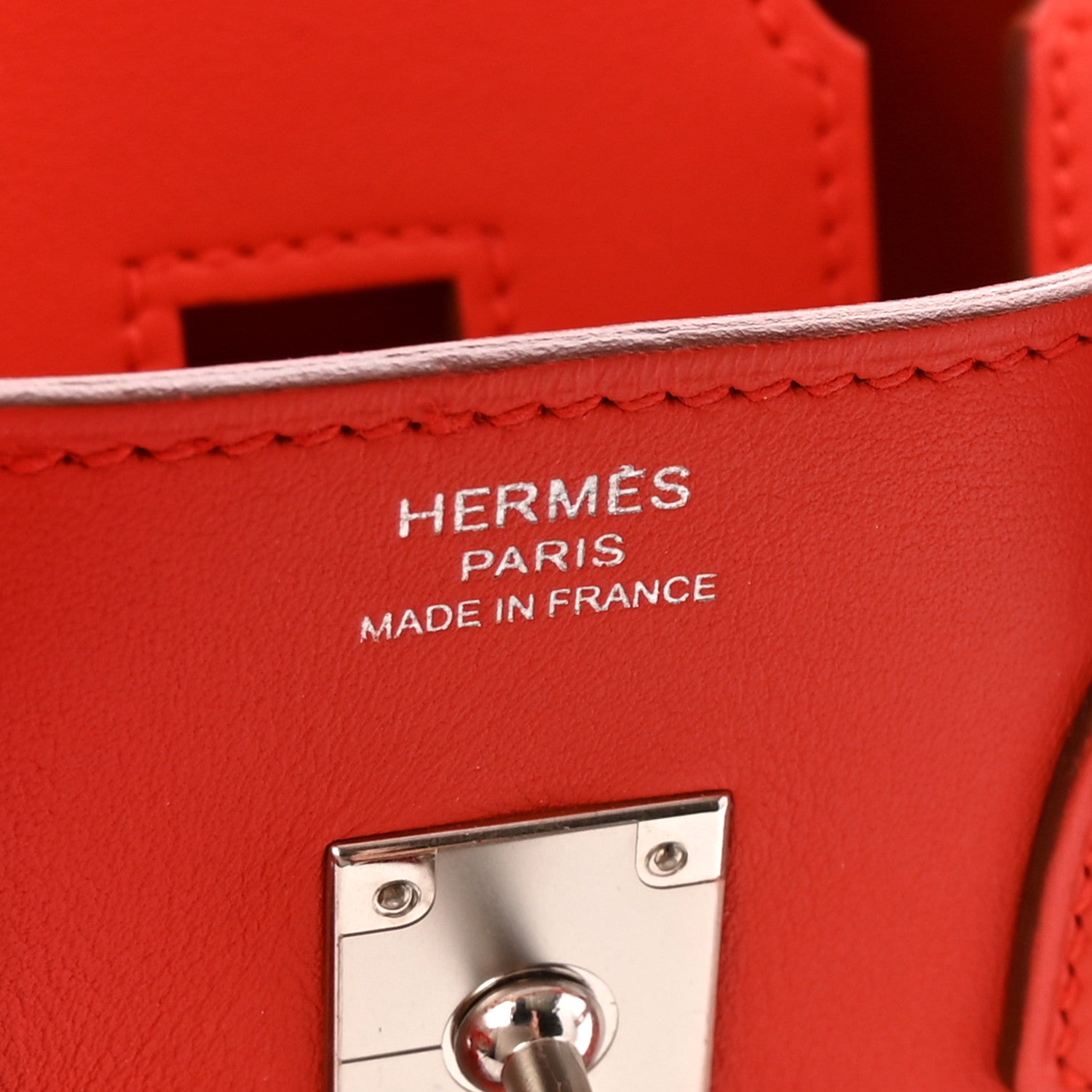 Swift Birkin 25 Rouge Tomate