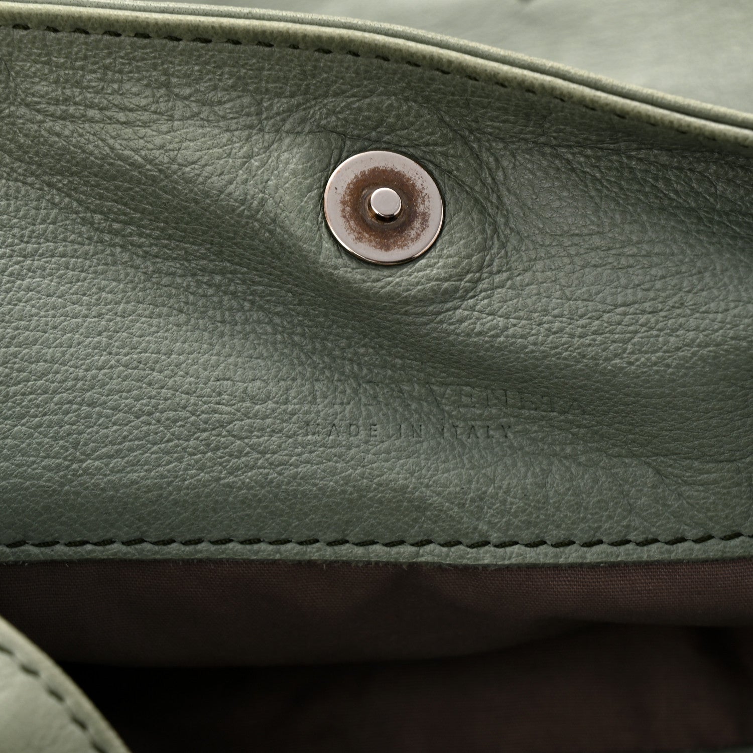 Nappa Woven Hobo Aloe
