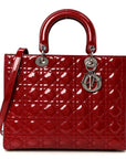Patent Cannage Large Lady D1OR Red