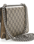 GG Supreme Monogram Mini Dionysus Shoulder Bag Taupe
