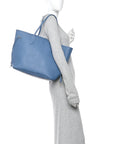 Empreinte Monogram Giant Neverfull MM Blue Jean