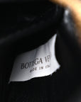 Lambskin Maxi Intrecciato Small Brick Cassette Bag Black