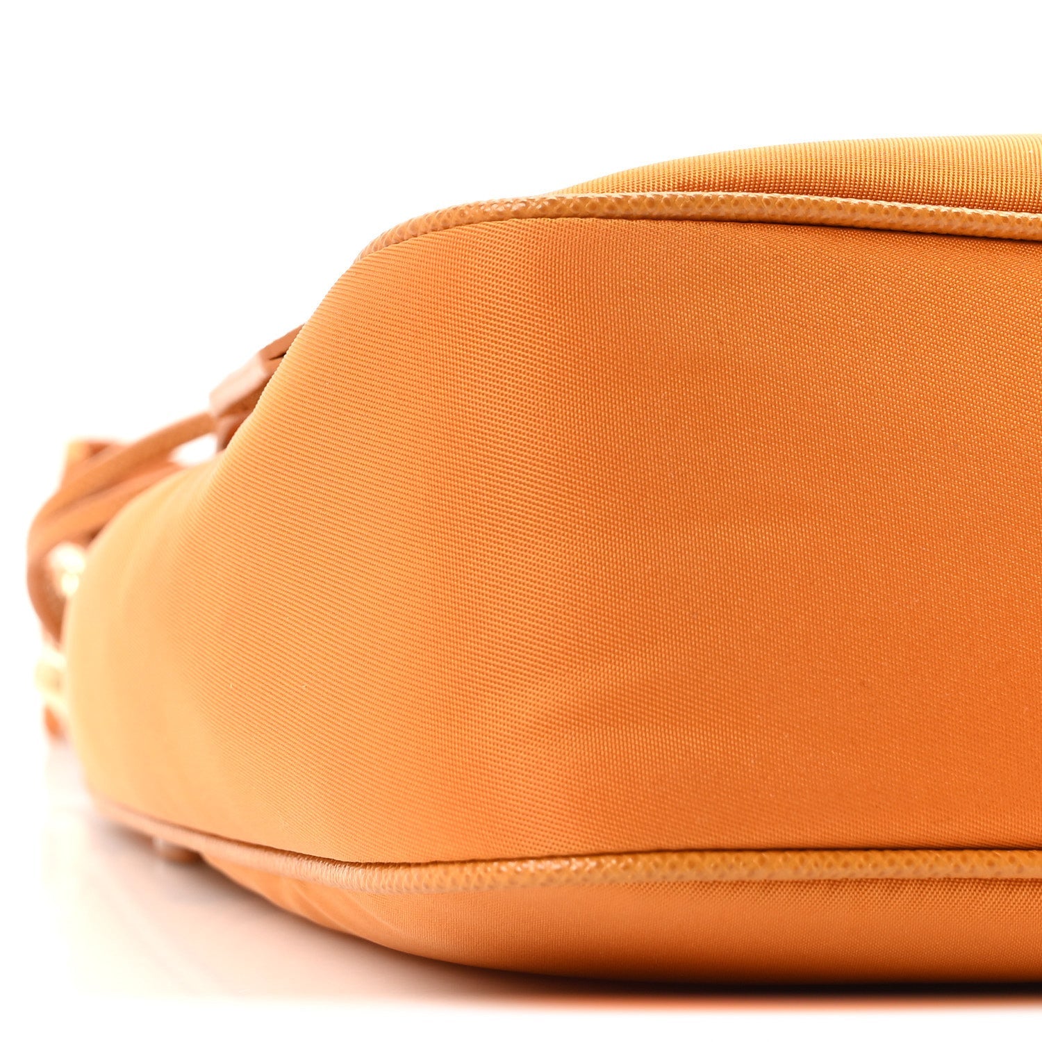 Re-Nylon Saffiano Re-Edition 2005 Shoulder Bag Amber