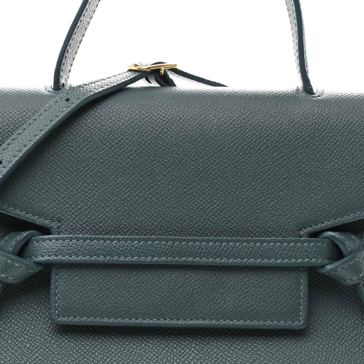 Grained Calfskin Nano Belt Bag Amazone