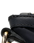 Saffiano Tessuto Nylon Shopping Tote Royal Blue