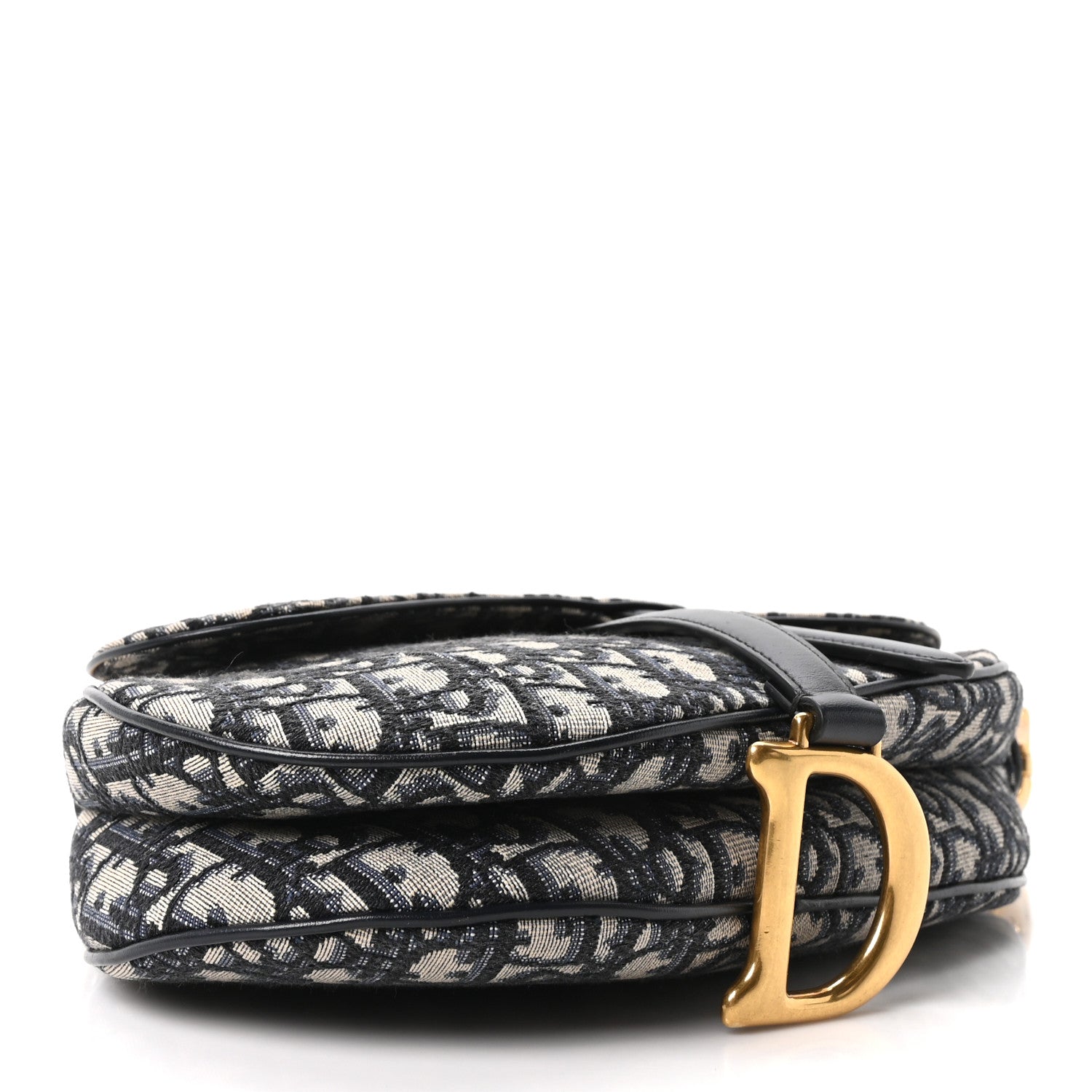 Oblique Saddle Bag Blue