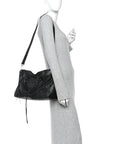 Arena Lambskin Classic Hardware Medium Le City Black