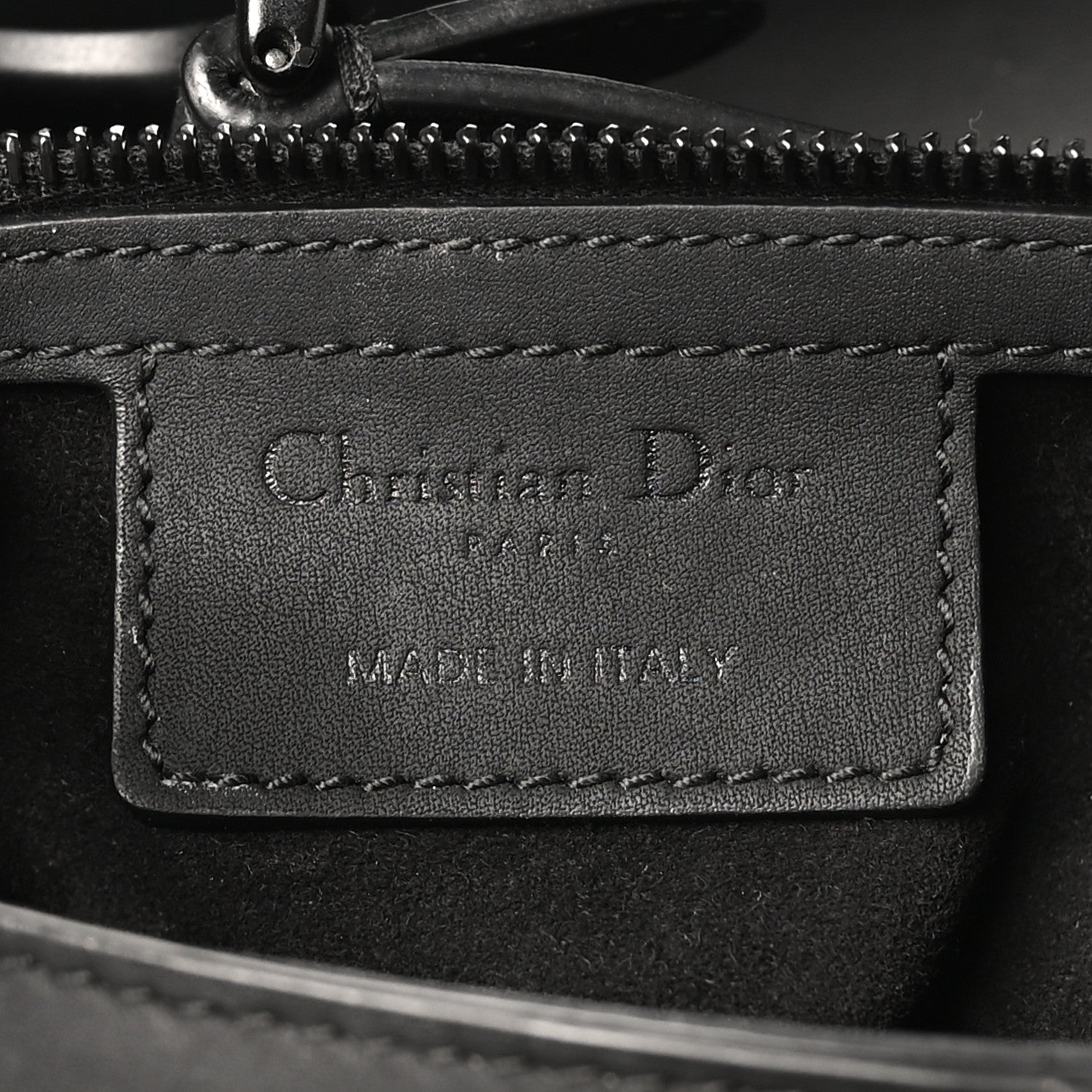 Ultra Matte Calfskin Saddle Bag Black