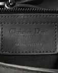 Ultra Matte Calfskin Saddle Bag Black