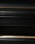 Supple Shiny Lambskin Luggage Black