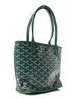 Goyardine Reversible Mini Anjou Green