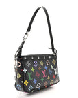 LV X TM Monogram Multicolor Pochette Accessories Black