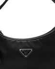 Tessuto Nylon Mini Re-Edition 2000 Bag Black