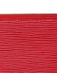 Epi Pochette Accessories 24 Castillan Red