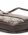 GG Supreme Monogram Web Mini Ophidia GG Bag Brown
