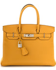 Togo BIRKIN 30 Jaune Ambre
